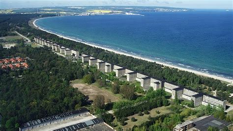 Complexe balnéaire de Prora vue aérienne