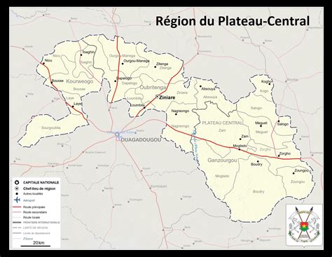Carte du plateau de Poutorana