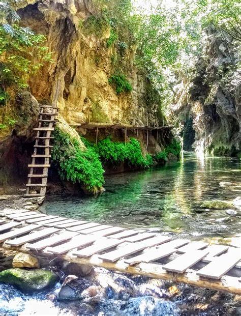 Puente de Dios et rivière Escanela