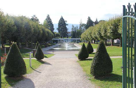 spa thermal de Thonon-les-Bains vue sur parc