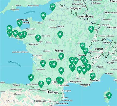 Carte des campings près de Méjannes-le-Clap