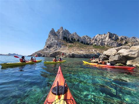 Kayak de mer dans les Calanques