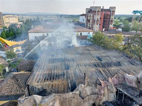 Grotte aux diamants Europa-Park incendie