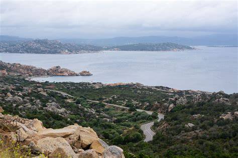 Route panoramique et criques de La Maddalena