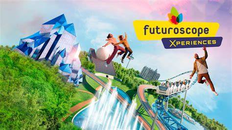 Futuroscope en noir et blanc dans la vallée