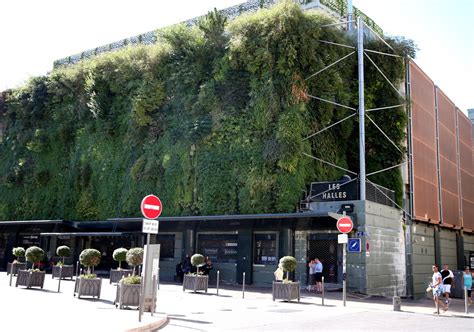 Mur végétal des Halles d’Avignon