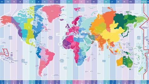 Carte des fuseaux horaires Brest Abu Dhabi