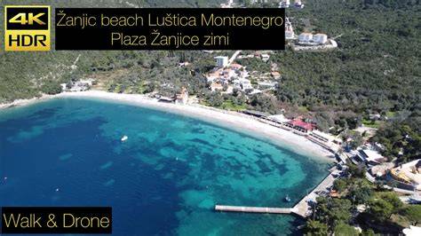 Plage de Žanjice péninsule de Luštica