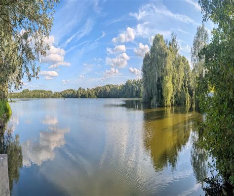 Vue panoramique du lac du Héron