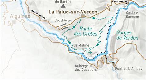 Gorges du Verdon route des Crêtes