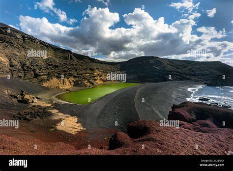 Charco de Los Clicos lagune verte Lanzarote