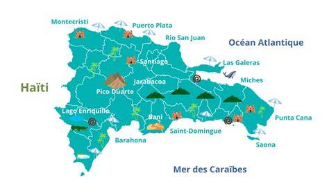 Carte des terres rares en République dominicaine