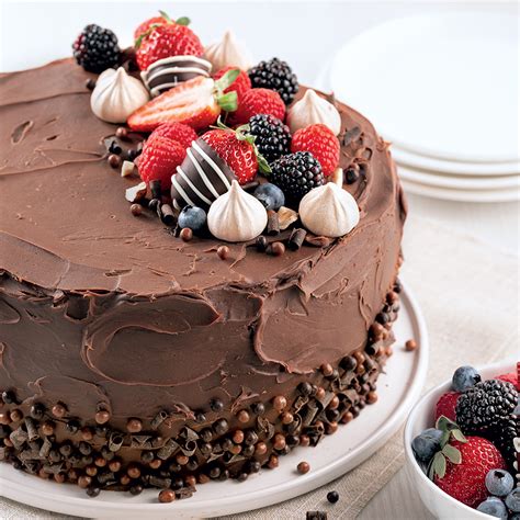 Gâteau au chocolat végétal décoré