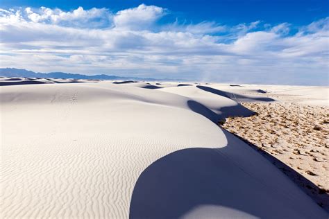 Champ de dunes blanches de White Sands