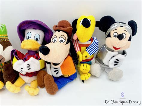 Collection peluches d’épaule Disney Disneyland Paris
