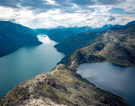 Parc national de Jotunheimen sommets norvégiens