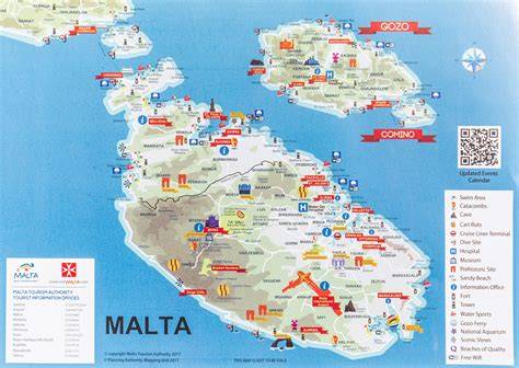 Carte des meilleurs appart’hôtels à Malte