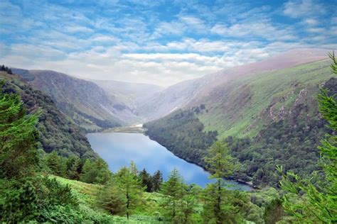 Vallée de Glendalough et lacs de Wicklow