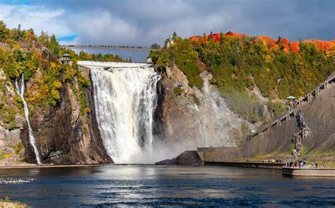 Parc-Montmorency et vue sur Saint-Laurent