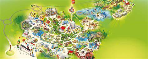 Plan des mondes LEGOLAND Deutschland