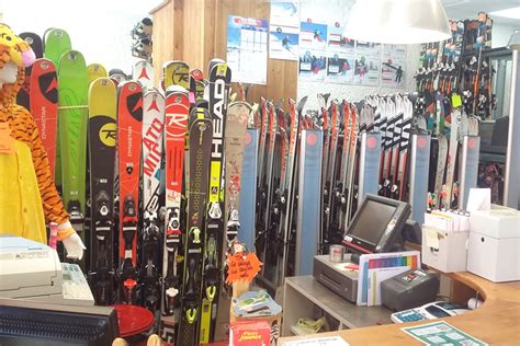 Magasin de location ski au pied des pistes