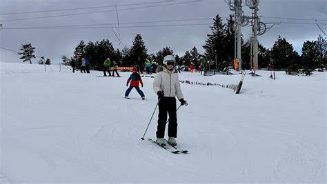 Débutants sur piste verte à La Bresse