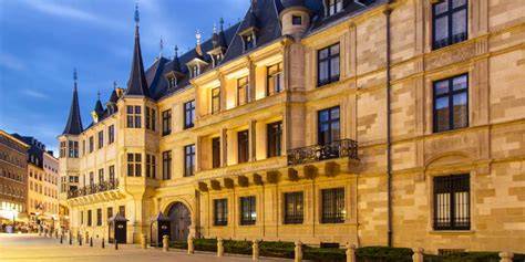 Palais Grand-Ducal façade Renaissance Luxembourg
