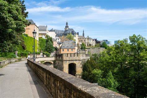 Chemin de la Corniche vue sur Grund