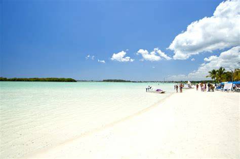 Schéma des piscines et plage privée Boca Chica