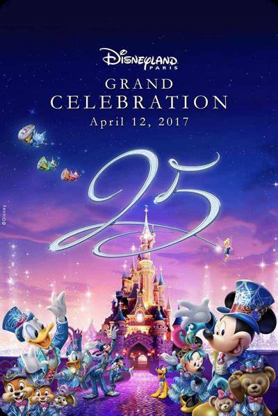 Grande célébration 25 ans Disneyland Paris