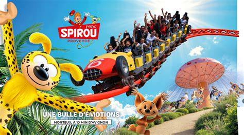 Parc Spirou Provence attractions familiales