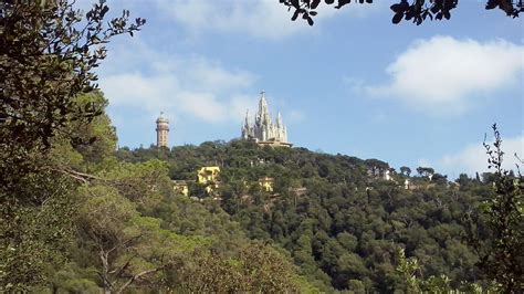Vue panoramique du parc naturel de Collserola