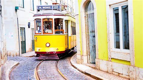 Tour de Belém et tramway 28 Lisbonne