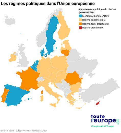 Carte des circuits européens en autocar
