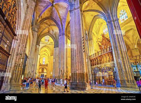 Intérieur gothique cathédrale Séville