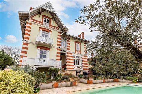 Villa arcachonnaise historique avec piscine