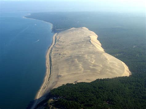 Dune du Pilat vue sur océan et forêt