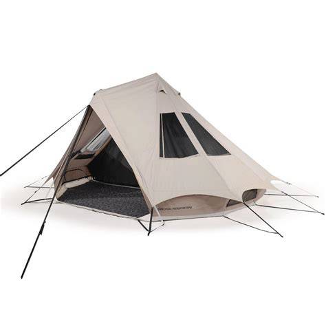 tente tipi familiale Decathlon en camping