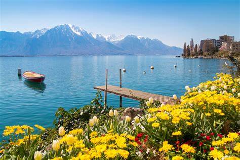 Genève au bord du lac Léman