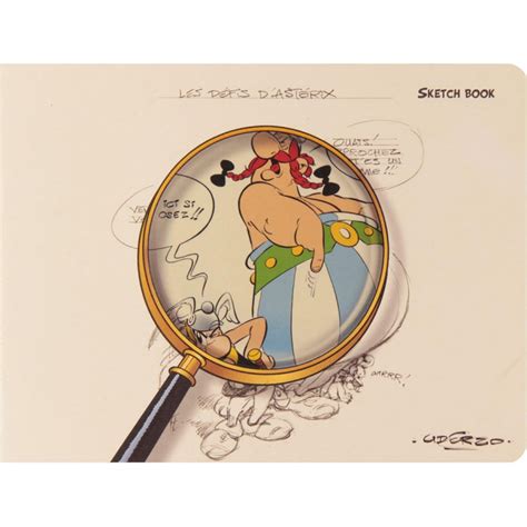 Variantes du carnet de croquis Astérix