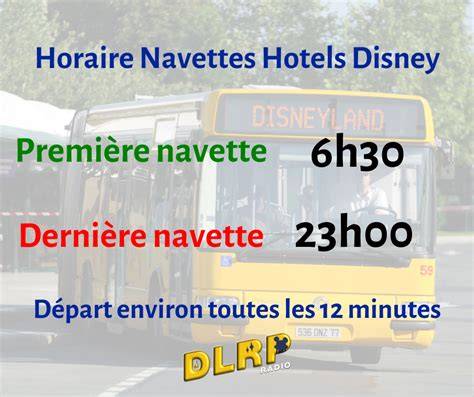 Navette gratuite entre hôtel et Disneyland Paris