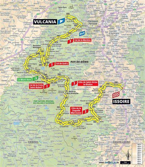 Carte des hôtels autour de Vulcania