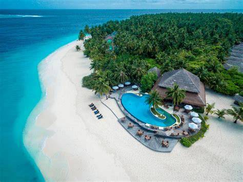 Filitheyo Island Resort vue aérienne