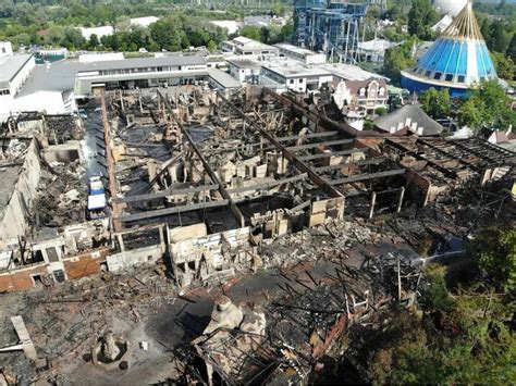 Quartier autrichien Europa-Park après incendie
