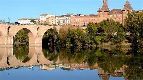 Vue de Montauban depuis le Pont Vieux