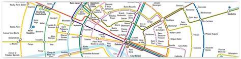 Plan métro Montparnasse-Bienvenüe lignes 4 6 12 13