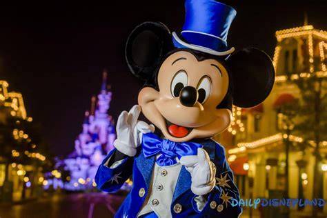 Costume de Mickey anniversaire Disneyland Paris