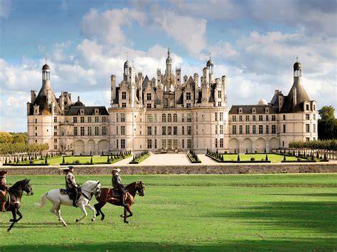 Château de Chambord et itinéraire cyclable