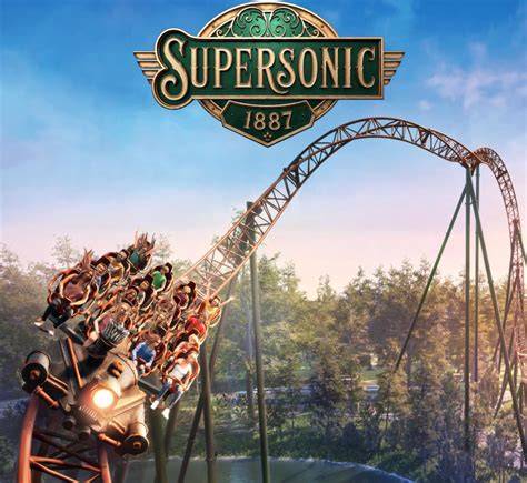 Supersonic 1887 montagne russe Nigloland