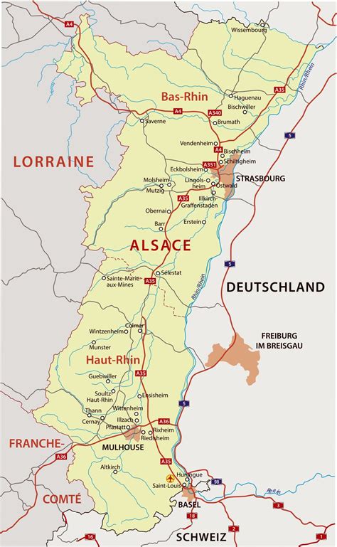 Carte Europa-Park Alsace Bade-Wurtemberg